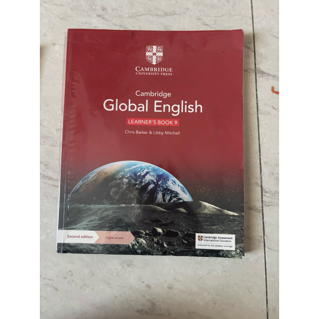 [PRELOVED] Cambridge lower secondary Global English 8 & 9
