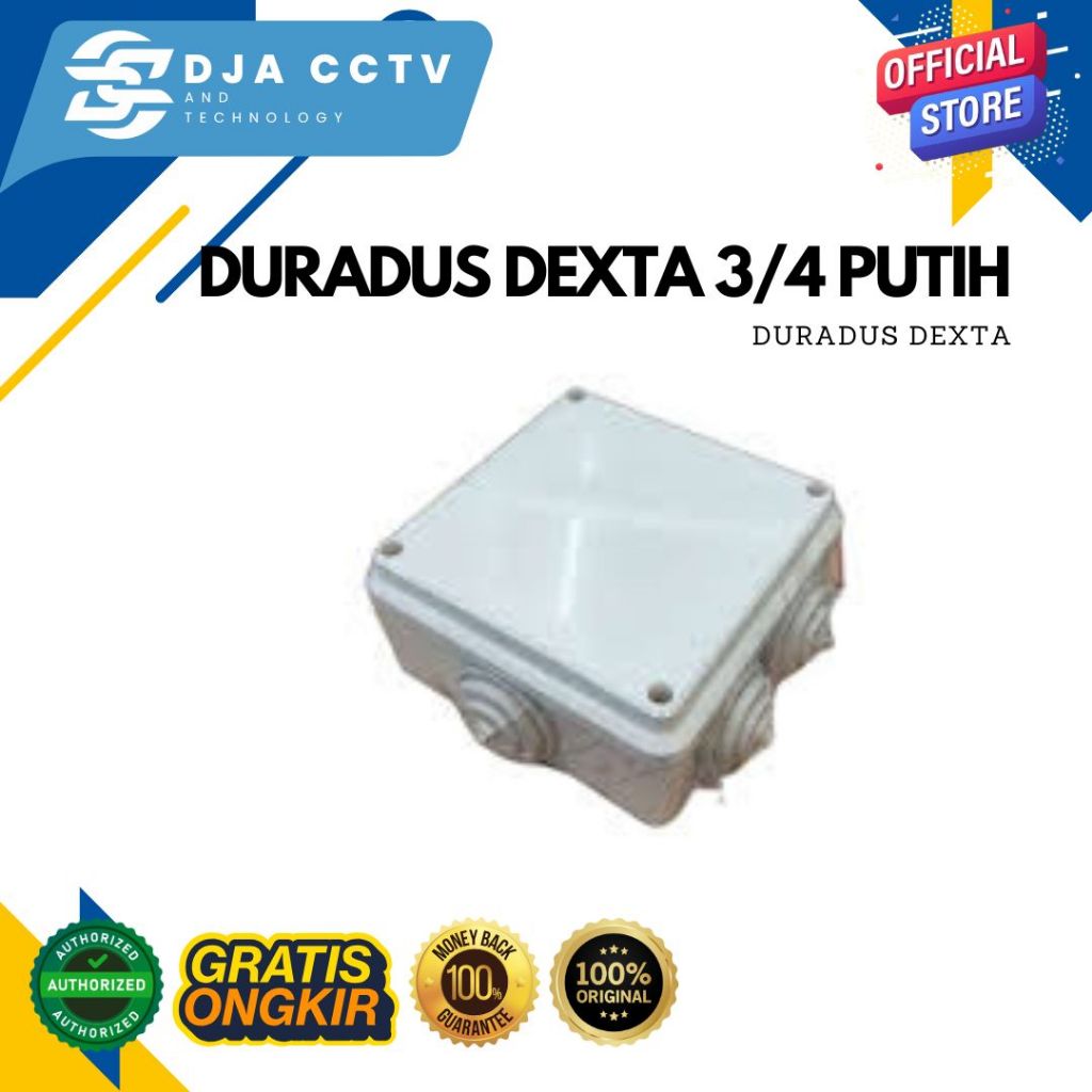 Duradus / Juction Box Outdoor Dexta Putih 3/4