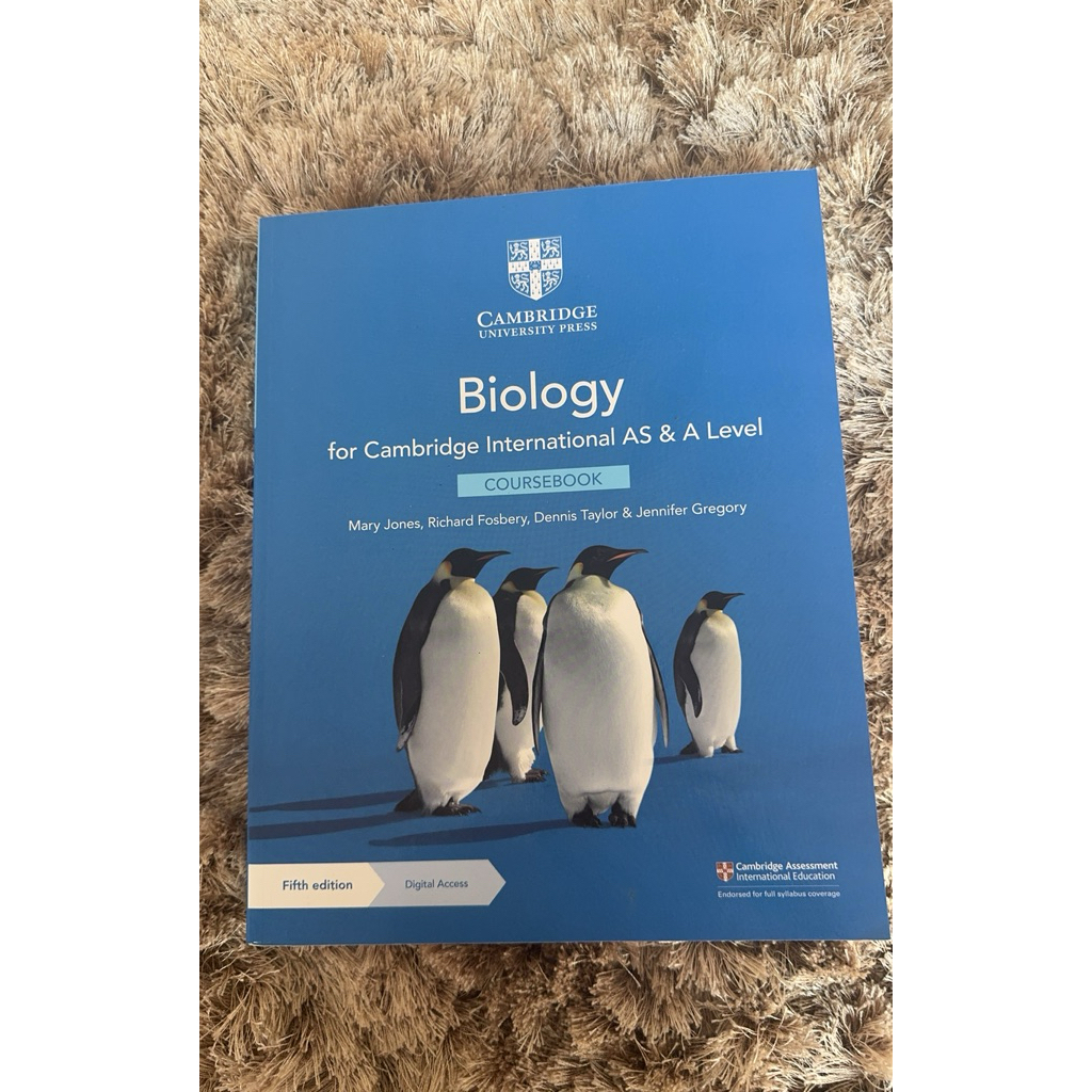 Biology for Cambridge International AS & A Level Coursebook ORI PRELOVED