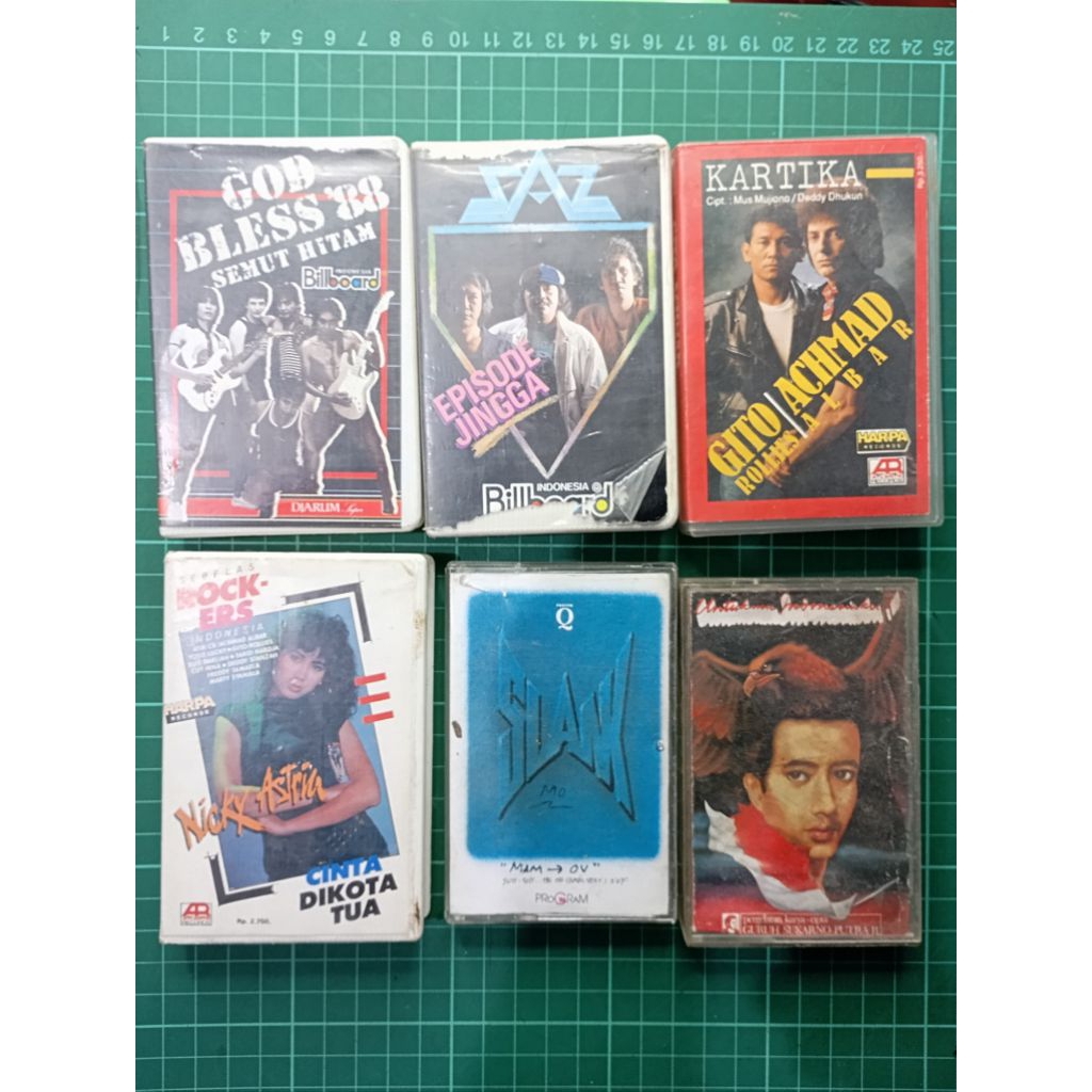 Kaset pita SAS,GOD BLESS,GITO, SLANK