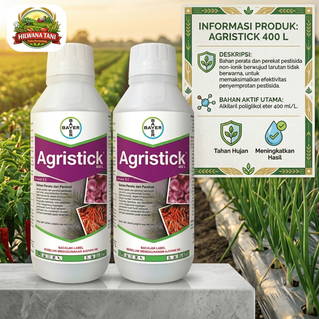 Agristick 1 liter perekat perata dan penembus original BAYER