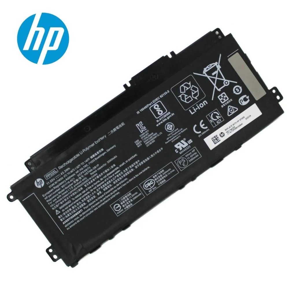 Baterai PP03XL HP Pavilion X360 13-BB 14-DV 14M-DW 14-DK 15-EH0000