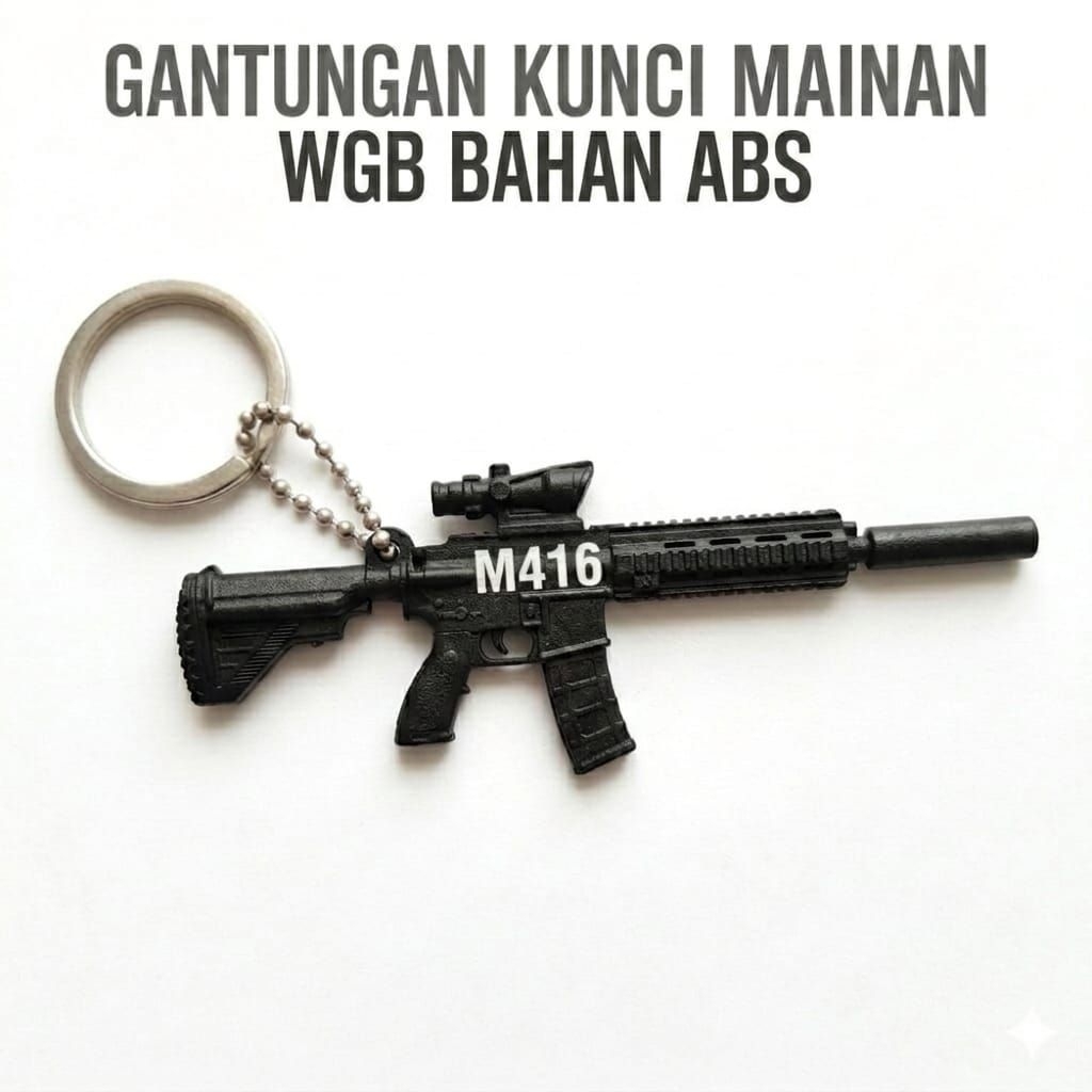 JBARENA GANTUNGAN MAINAN WGB M4 JELLY BLASTER (GAMBAR HANYA ILUSTRASI)