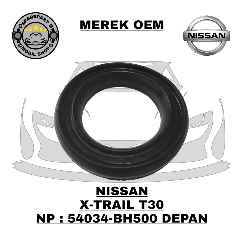 Karet Tatakan Per Keong Depan Nissan Xtrail T30