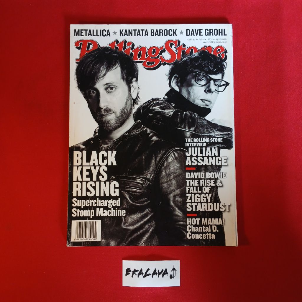 Majalah ROLLING STONE - Edisi Artikel Kantata Barock, Black Keys Rising, David Bowie, Iwan Fals dkk