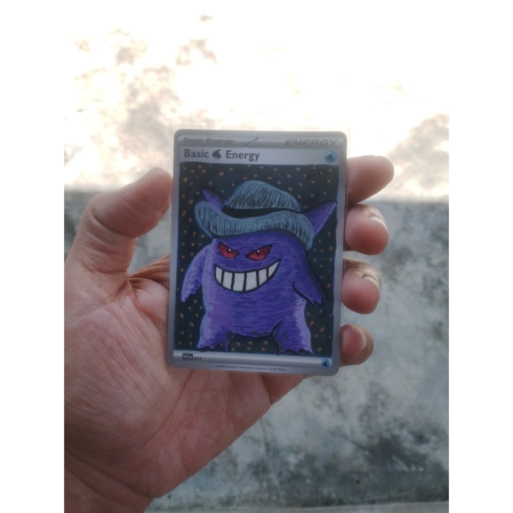 kartu pokemonart gengar.