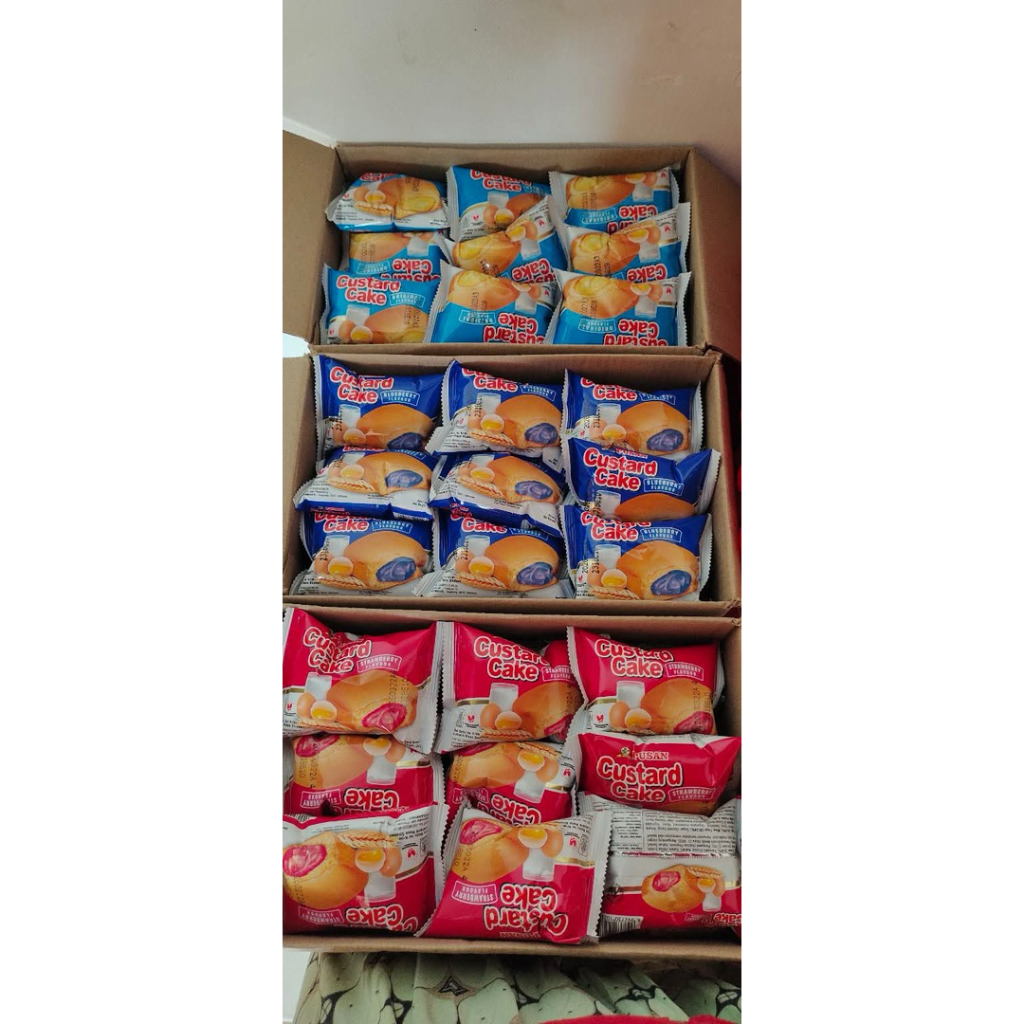 bolu pusan cake lembut ( 10 pcs mix rasa)