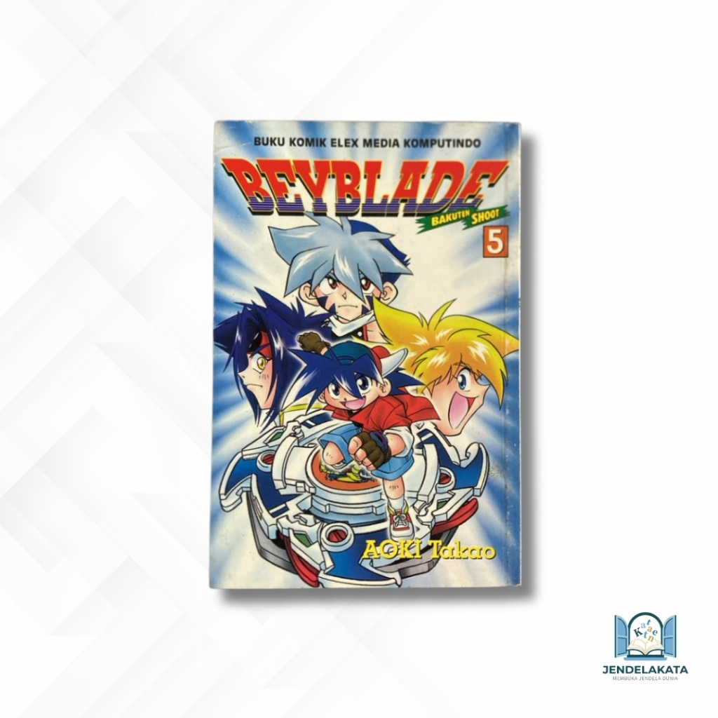 [PRELOVED] Komik Beyblade (Bakuten Shoot) - Aoki Takao