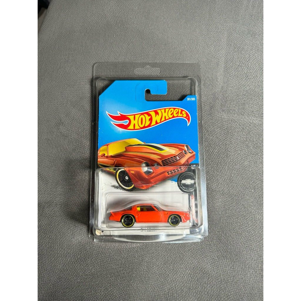 Hotwheels Error Tampo Polos 81 Camaro Orange Langka Koleksi Mobil Diecast