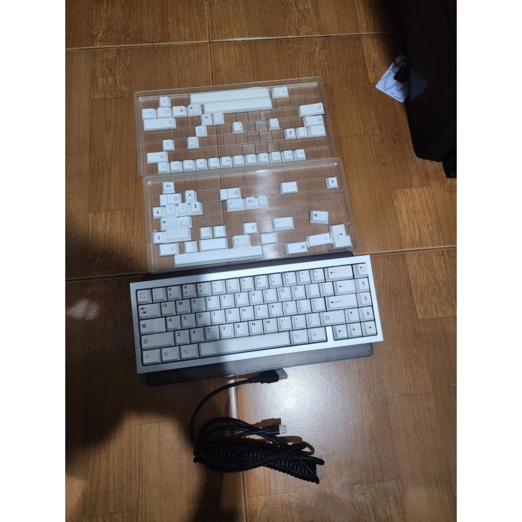 keyboard mechanical QK65 Silver edition