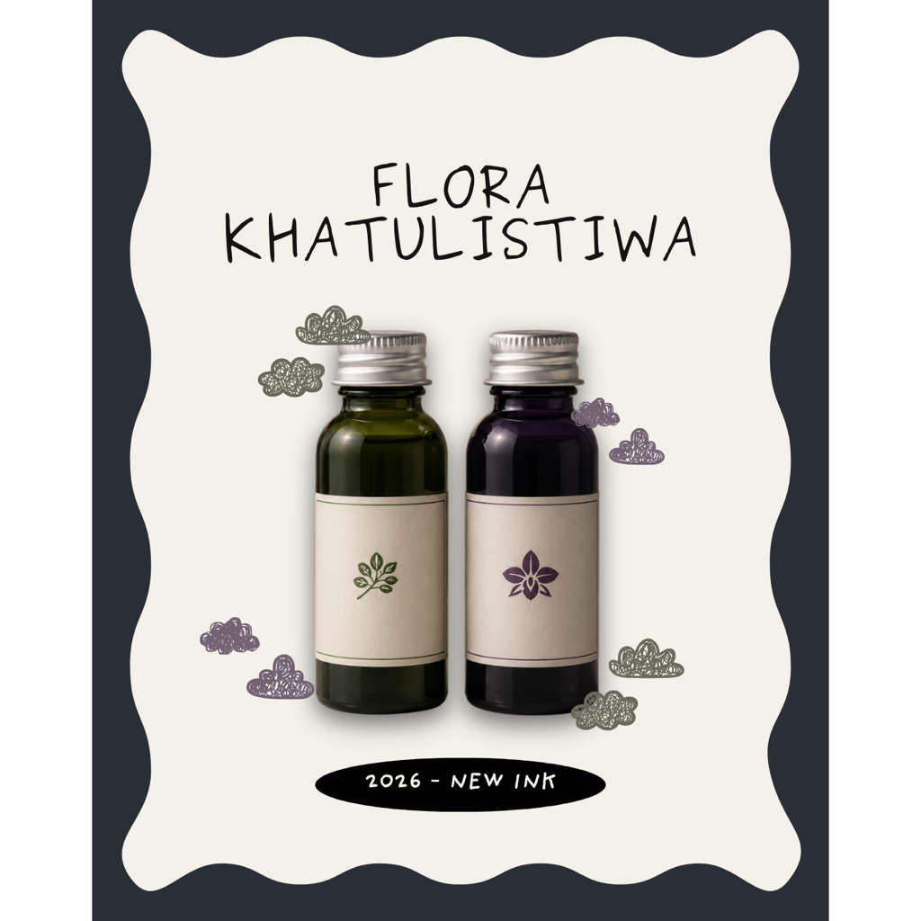 Tinta Fountain Pen (Fountain Pen Ink) - Flora Khatulistiwa