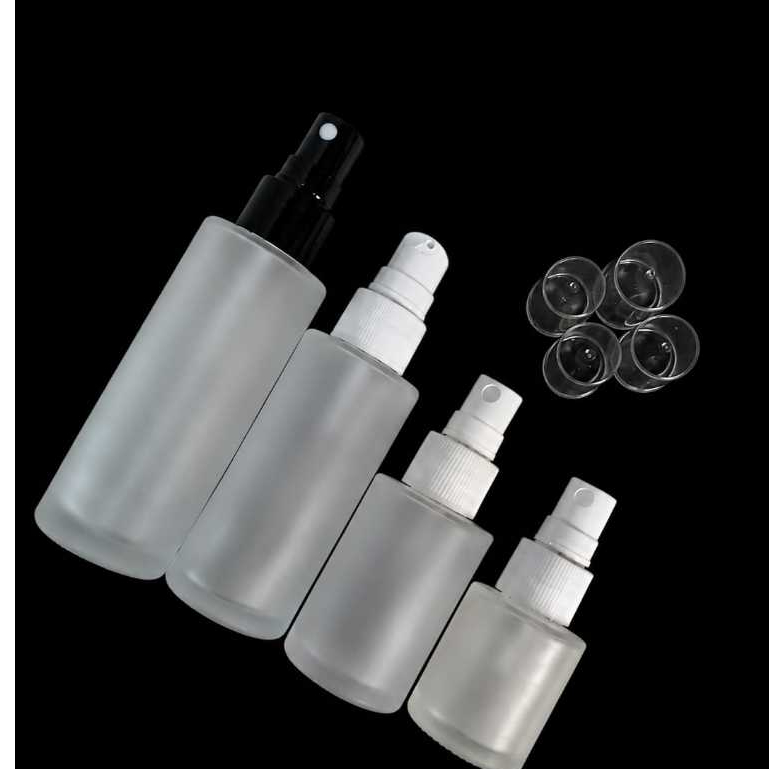 Botol pump 30ml Kaca Botol Lotion Botol Kaca Frost Doff Treatment Botol Skincare 20ml Botol Cream 20