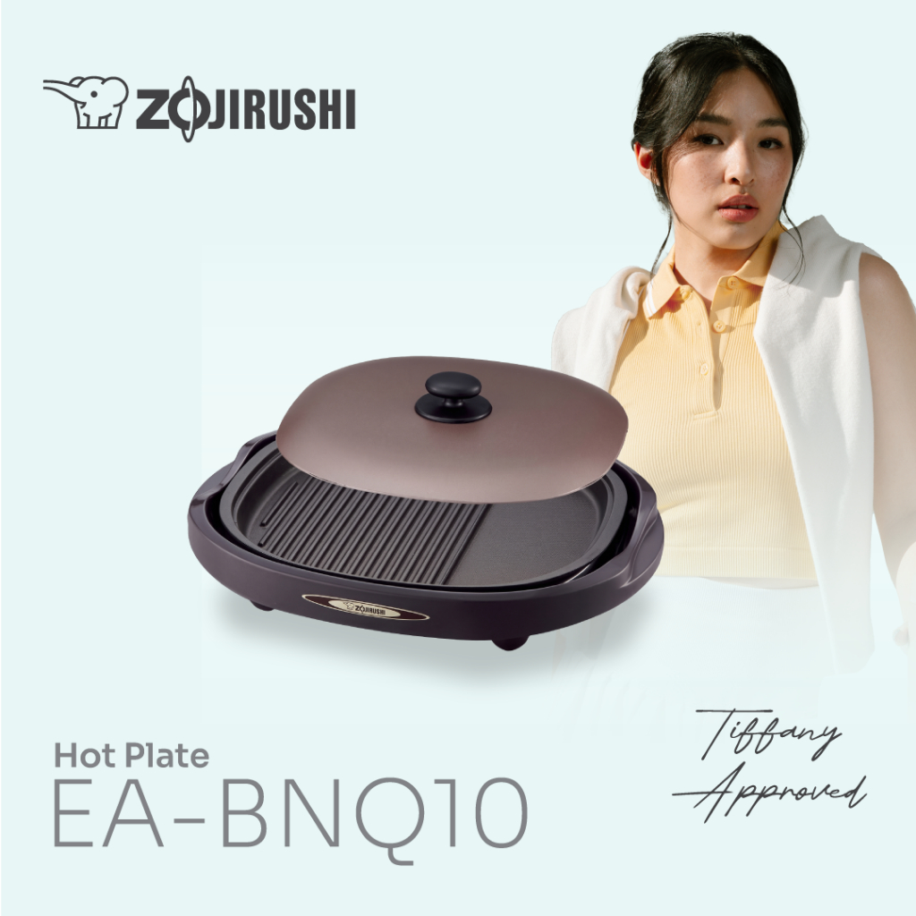 Zojirushi EA-BNQ10 TA Electric Hotplate Grill - [Stainless Brown]