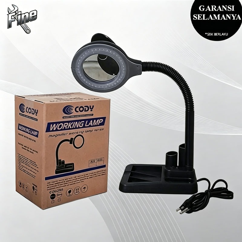 LAMPU MEJA SERVIS/LAMPU BELAJAR/LAMPU SERBAGUNA/LAMPU SERVIS KACA PEMBESAR 139
