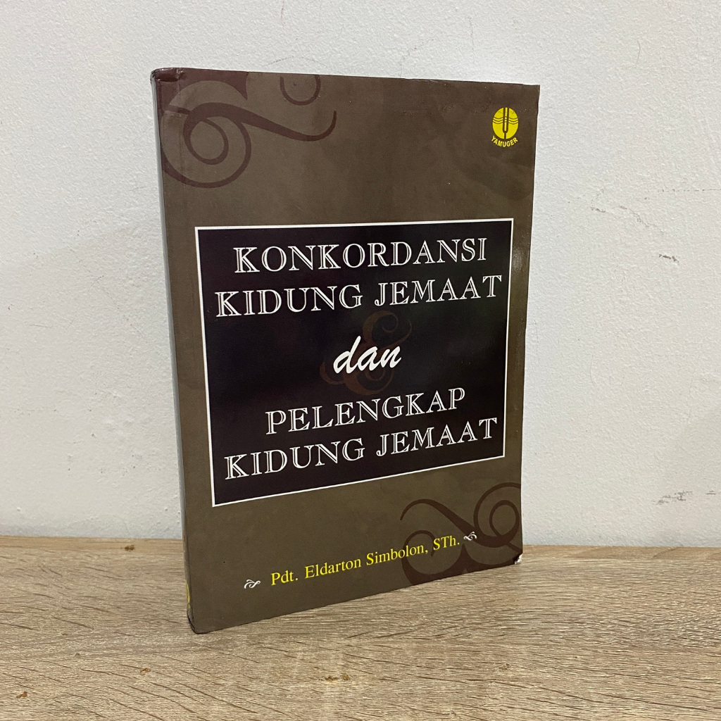 CACAT/DEFECT - Buku Konkordansi Kidung Jemaat dan Pelengkap Kidung Jemaat KJ PKJ