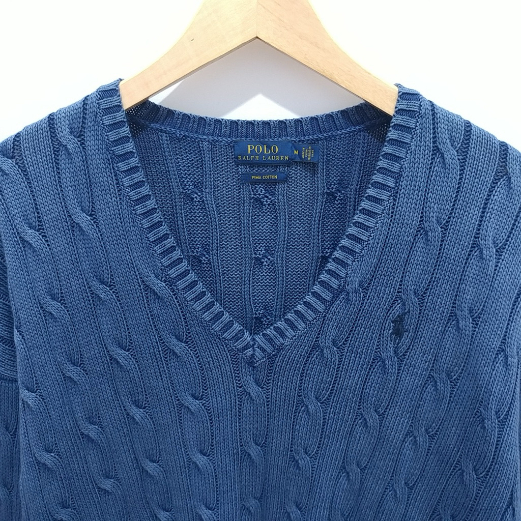 Polo Ralph Lauren Denim Cable Sweater