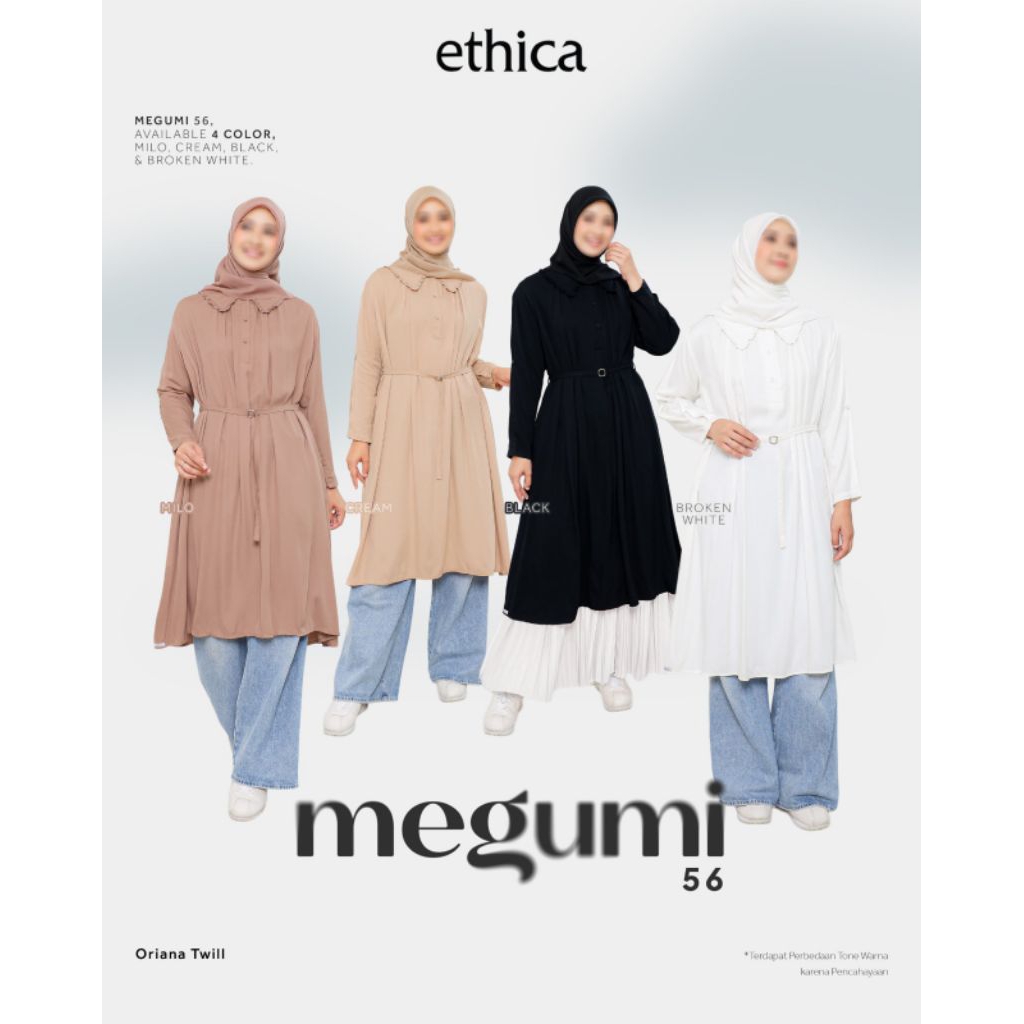 ETHICA | MEGUMI 56 - Tunik Ethica Terbaru - Original - Tunik Daily Ethica