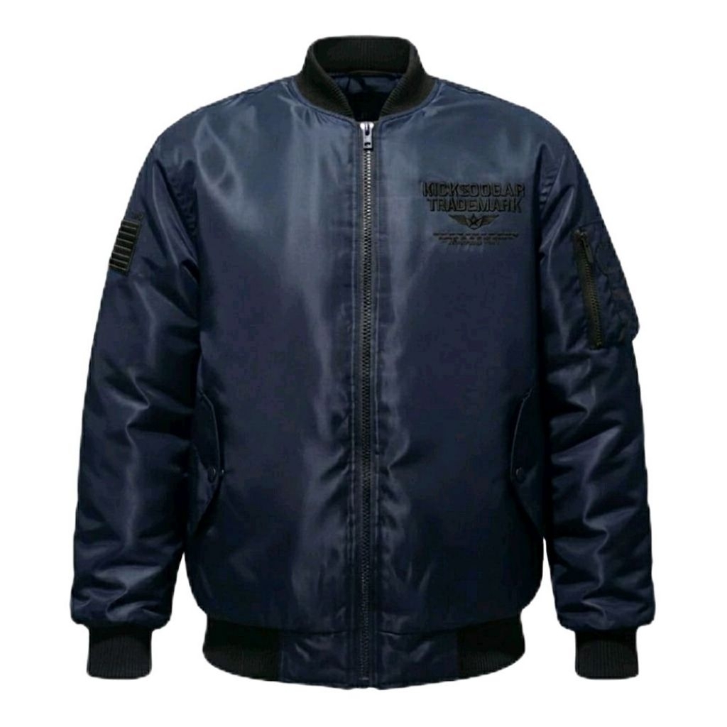 KICKSOOGAR Bomber Jacket Pria Premium – Jaket Waterproof Stylish Kekinian