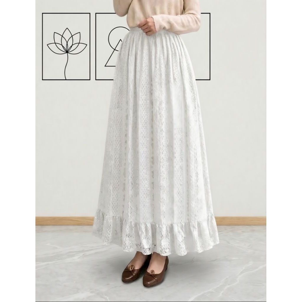 Rok tutu burkat kekinian bahan burkat premium
