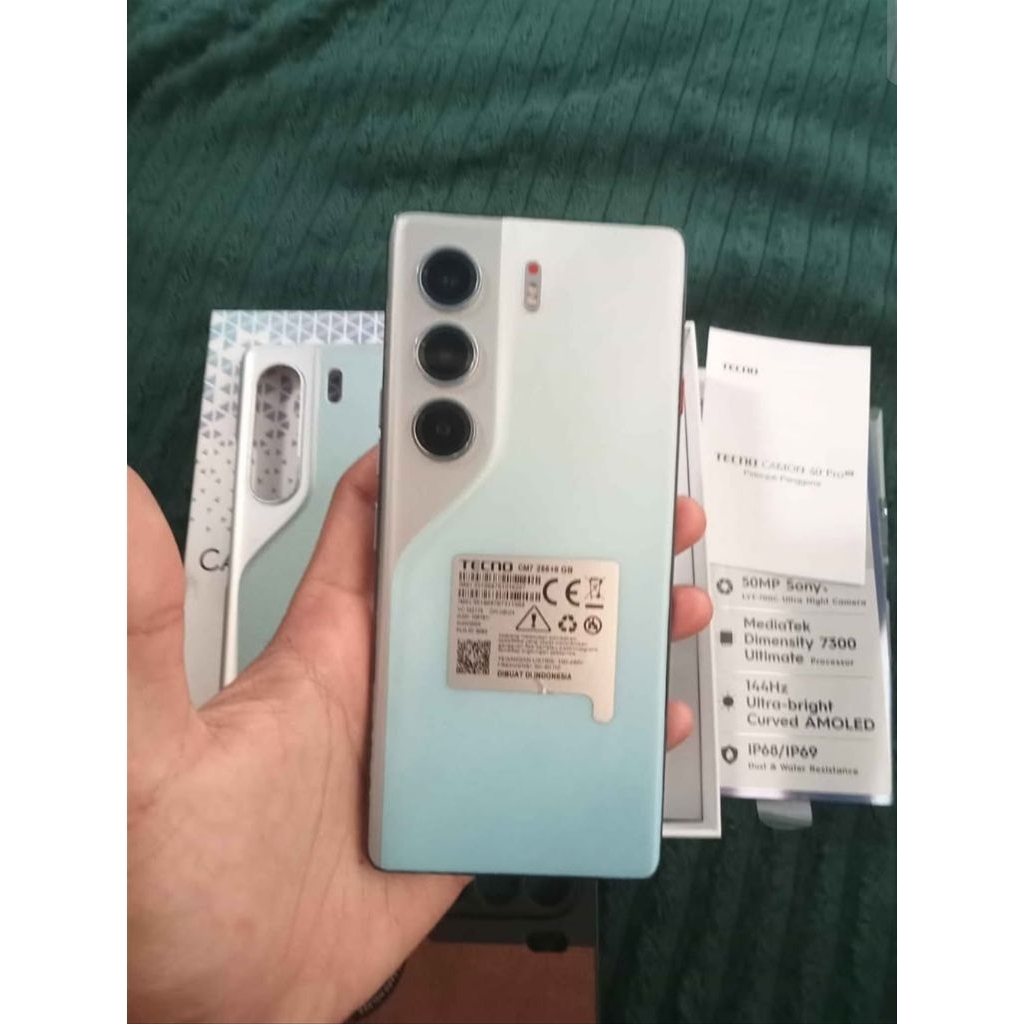 Tecno Camon 40 Pro 5G 8/256 Second Fullset