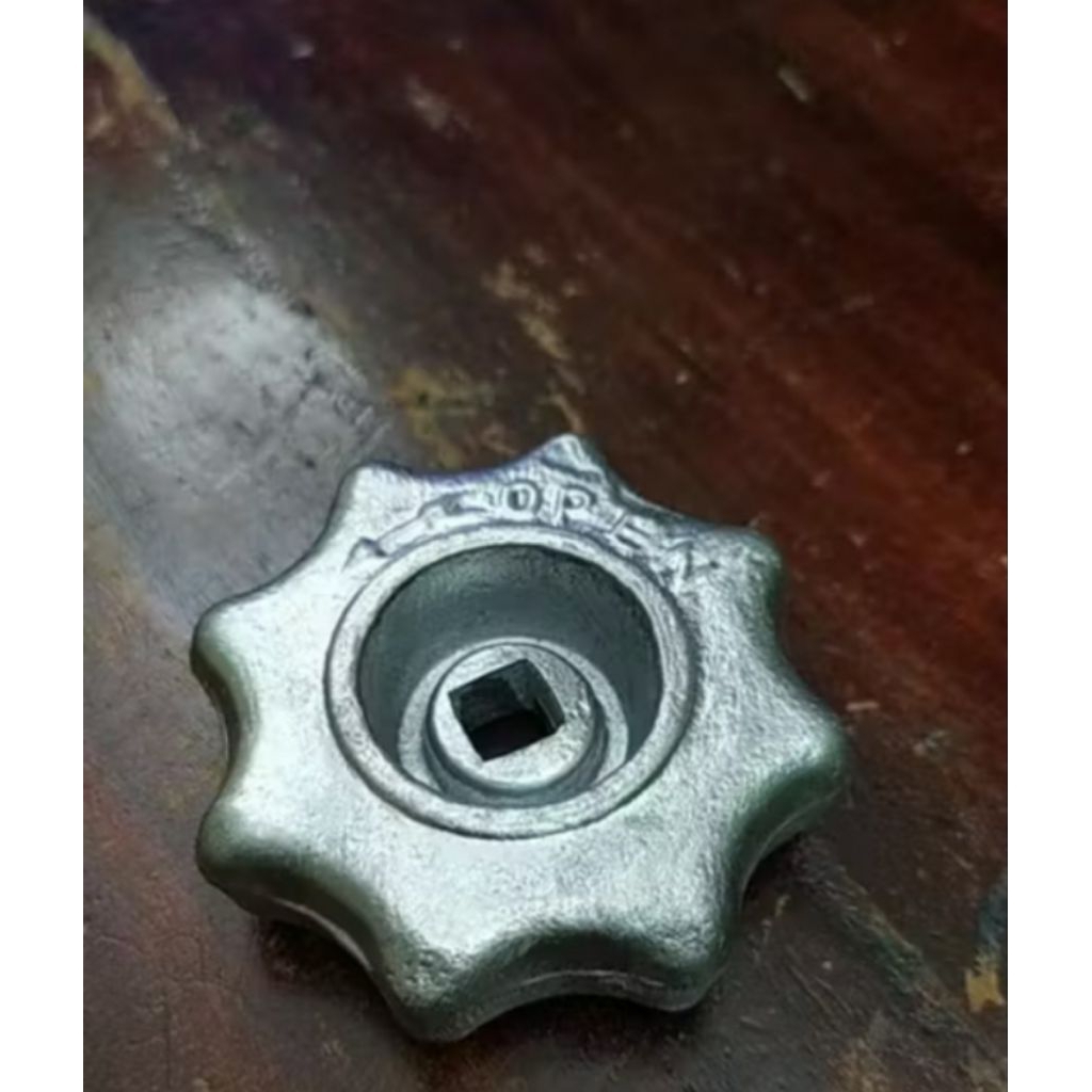 Handwil Kran Oksigen silver/ Handwil Kran Oksigen Standar