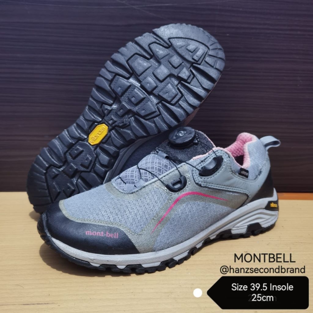 Hanz Second Brand - Montbell Hiking Waterproof Boa Vibram 39