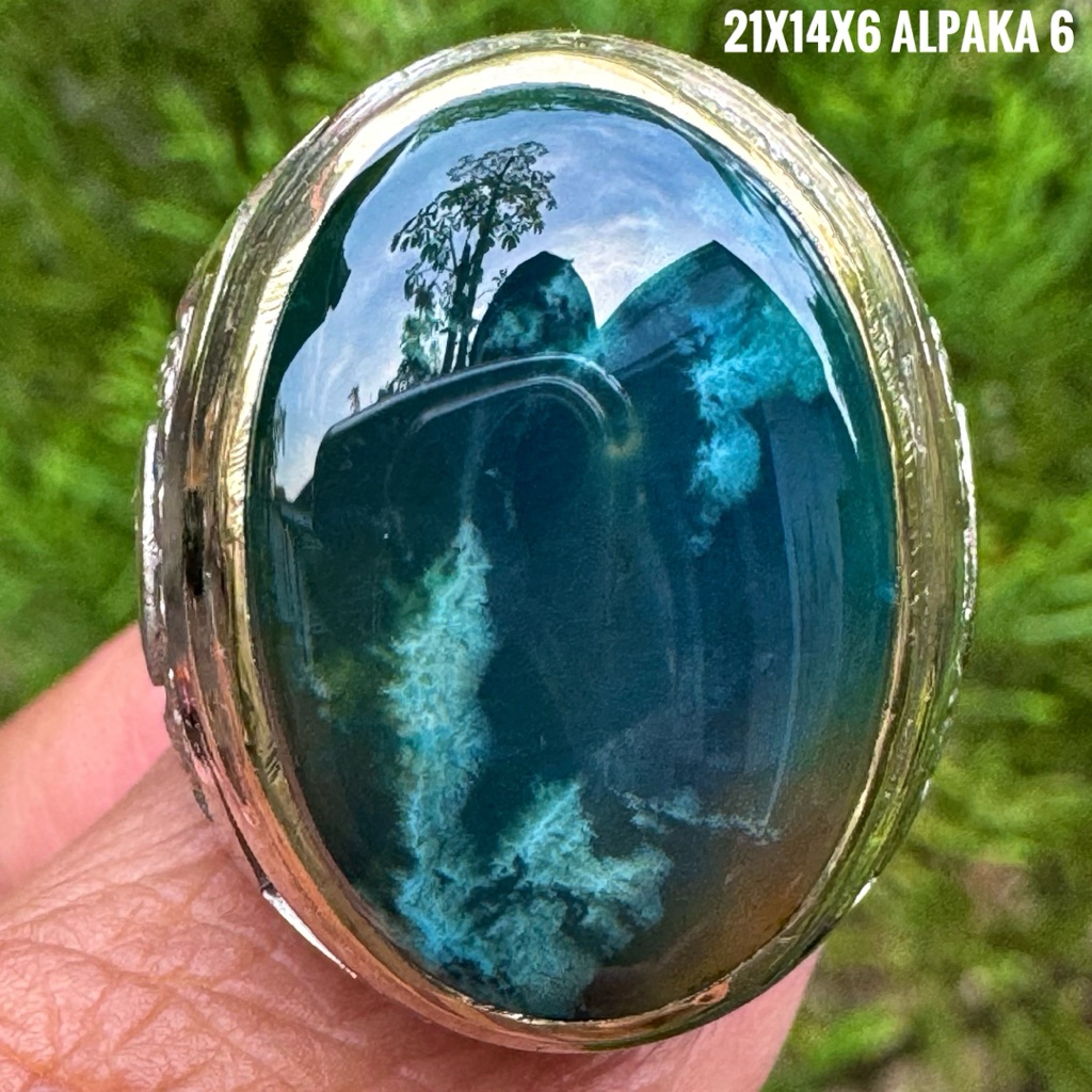 Cincin Batu Akik Natural Rubah