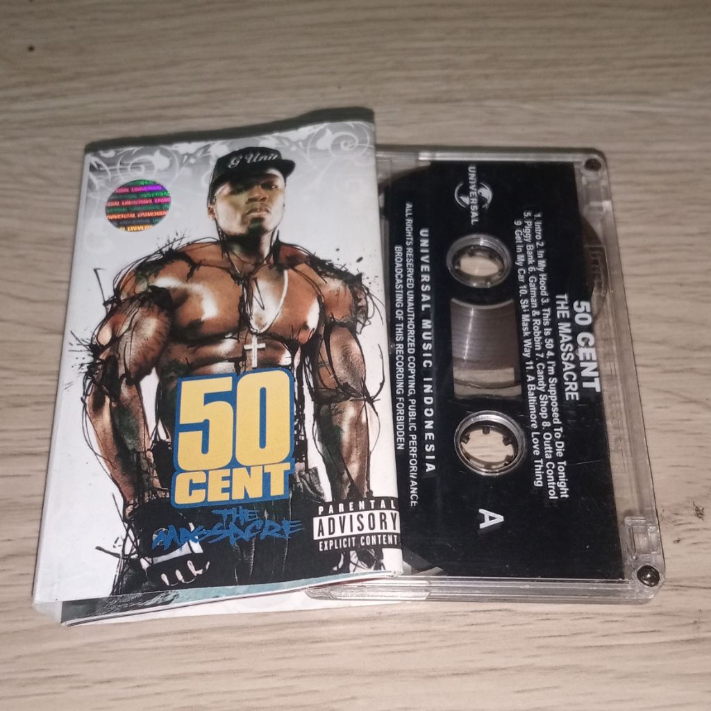 Kaset 50 Cent - The Massacre
