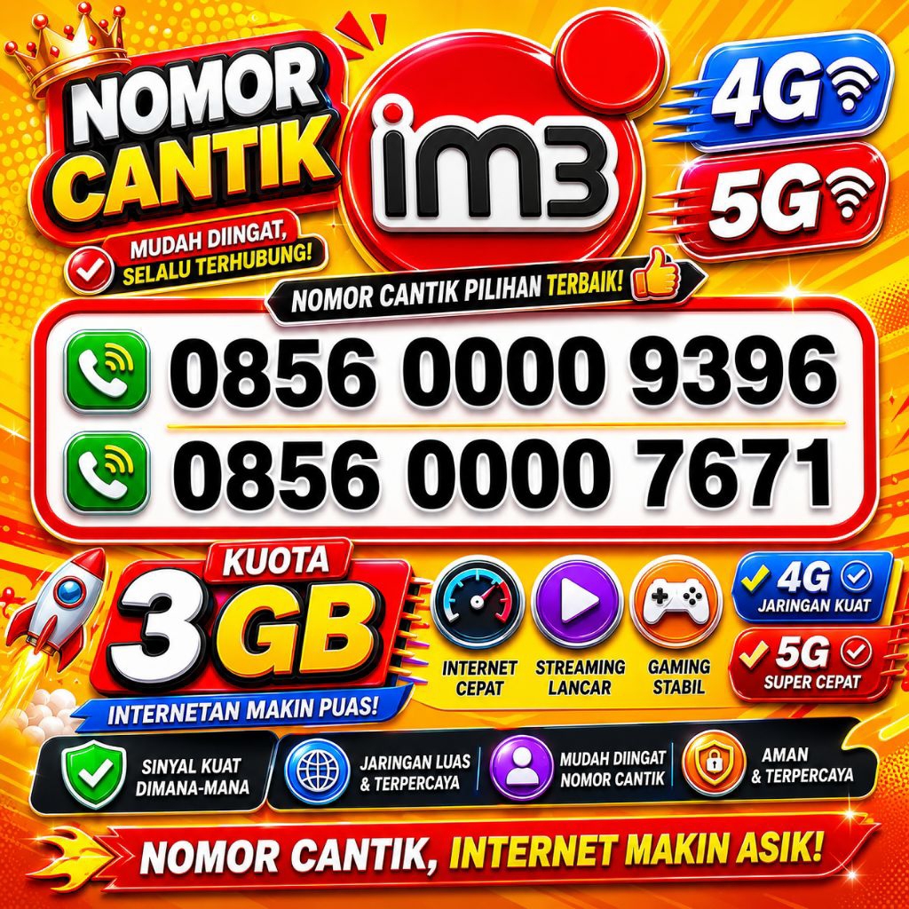 nomor cantik indosat langka 0000