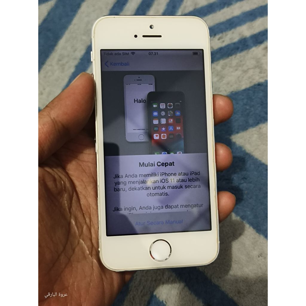 Apple Ip.5.s White Ibox 16GB Mulus Lock Icloud