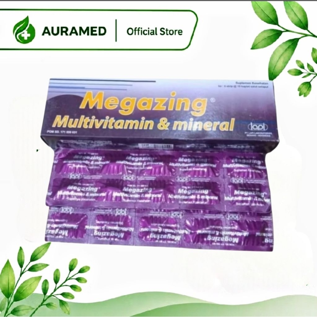 Harga megazing multivitamin dan mineral Terbaru Jun 2026 | BigGo Indonesia