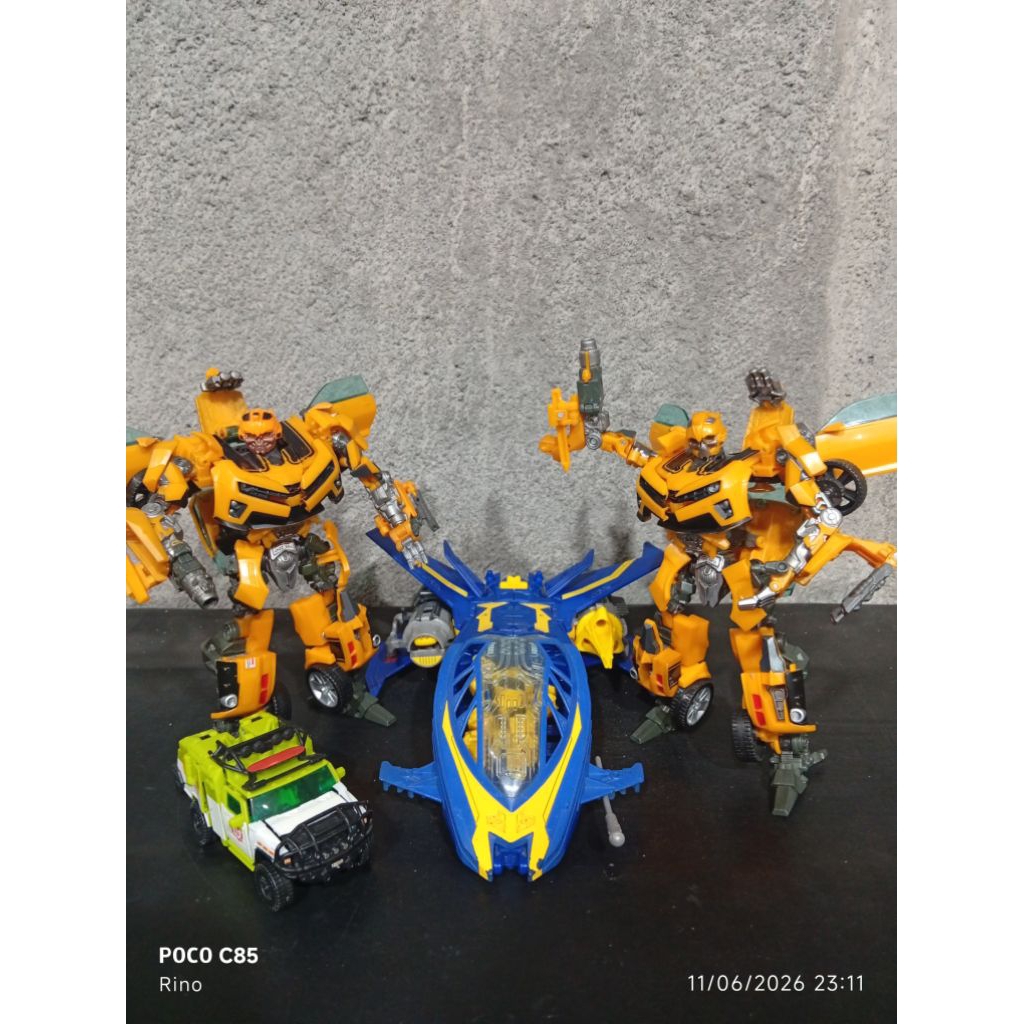 transformers Bumblebee human alianse,junk rachet, junk pesawat