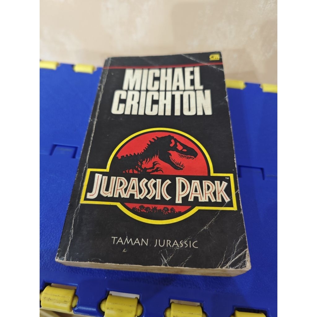 Novel original Terjemahan ori Jurassic Park Taman Michael Crichton The Lost World Buku Bekas Prelove