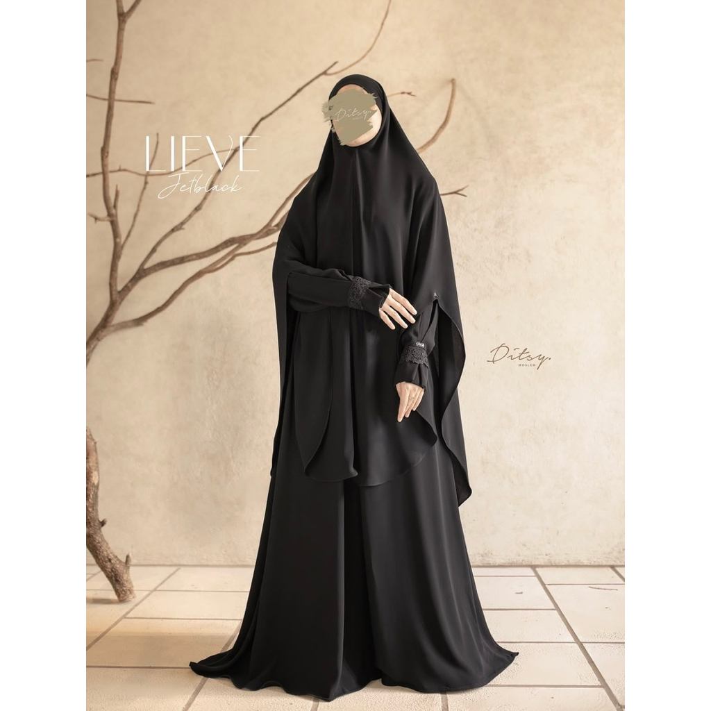 Ditsy Moslem Lieve Maira Jetblack