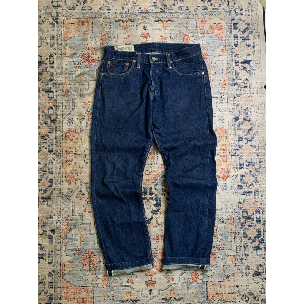 Selvedge Jeans denim polo kuda vintage second