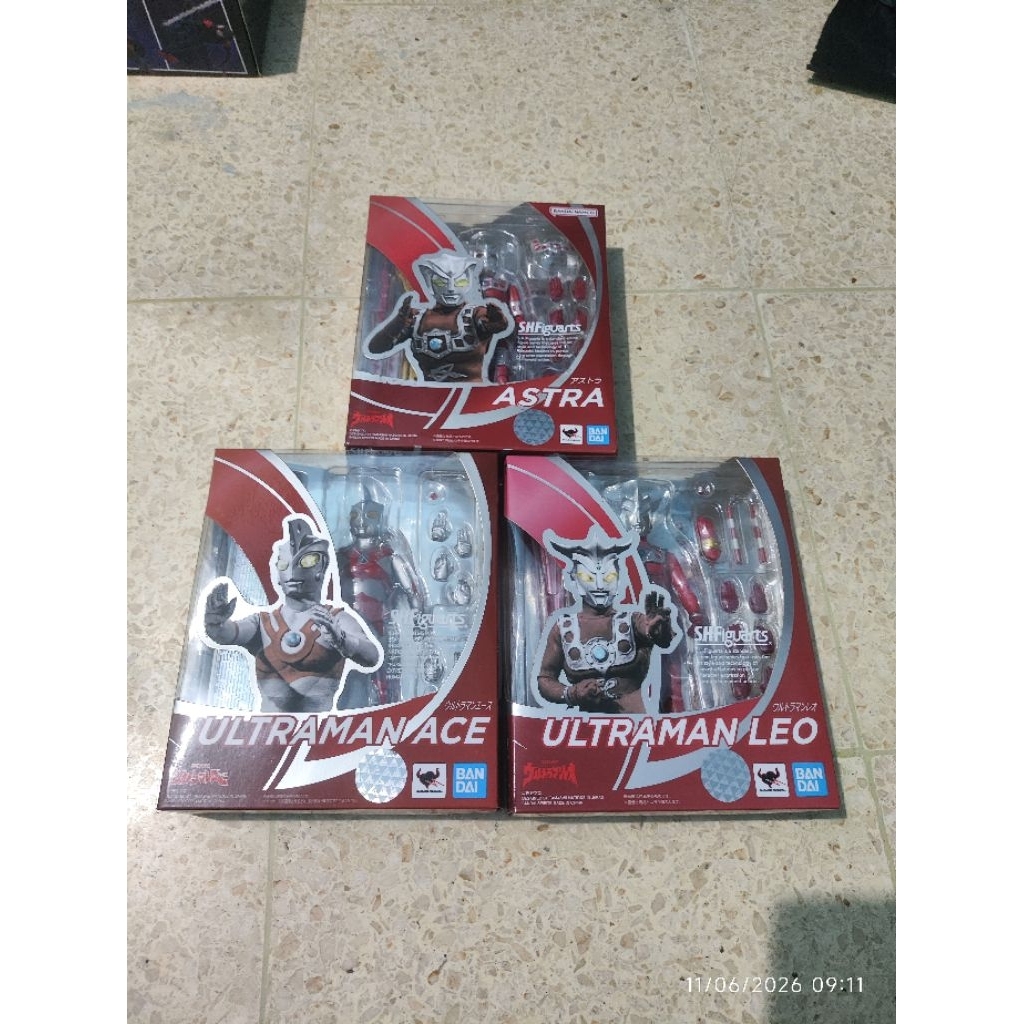 Harga Satuan Shf Ultraman Astra Leo Ace Original
