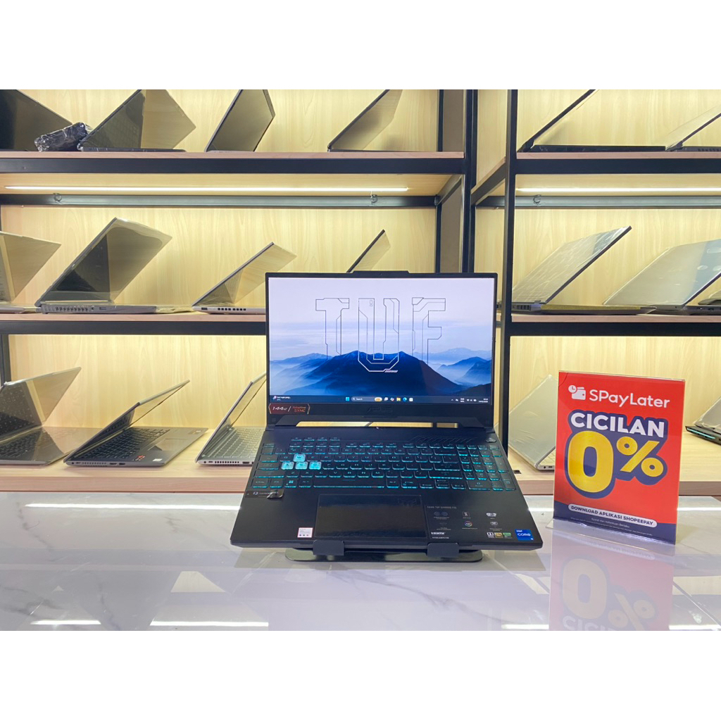 LAPTOP GAMING ASUS TIF I5gen12 VGA 4 GB RTX3050 FUKSET GARANSI RESMI