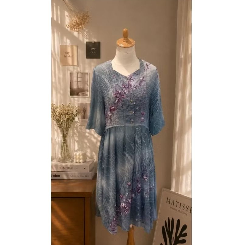Wisteria Bloom Dress