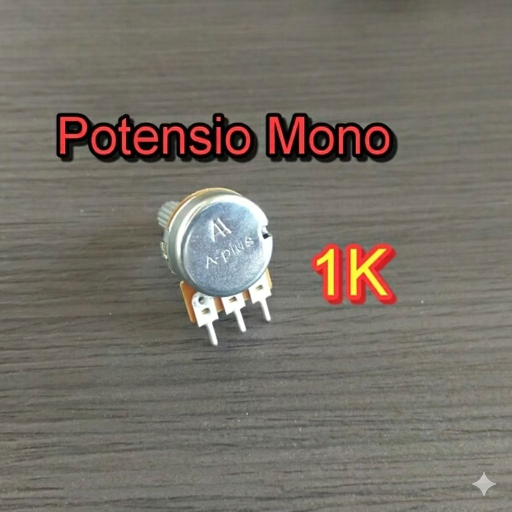 potensio mono 1k potensiometer 1 k meter kilo ohm