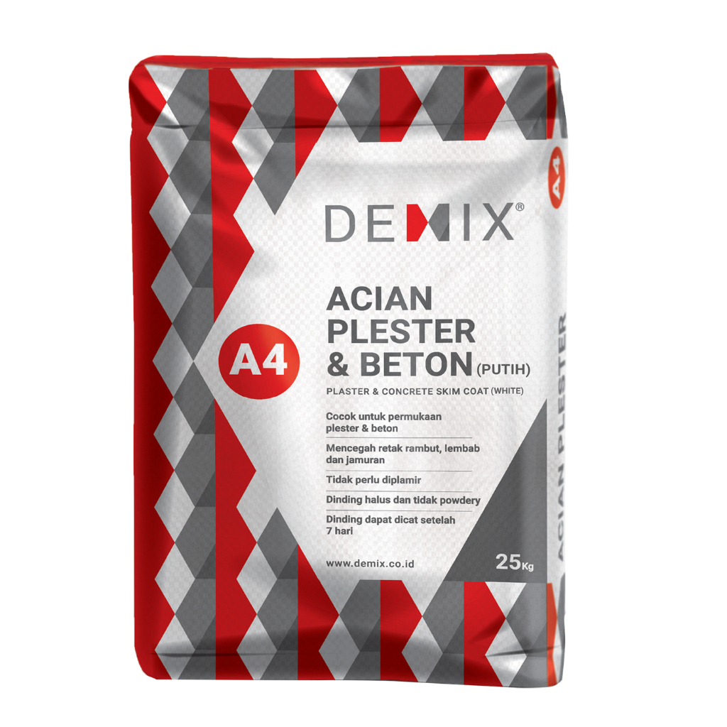 DEMIX A4 ACIAN PLESTER & BETON