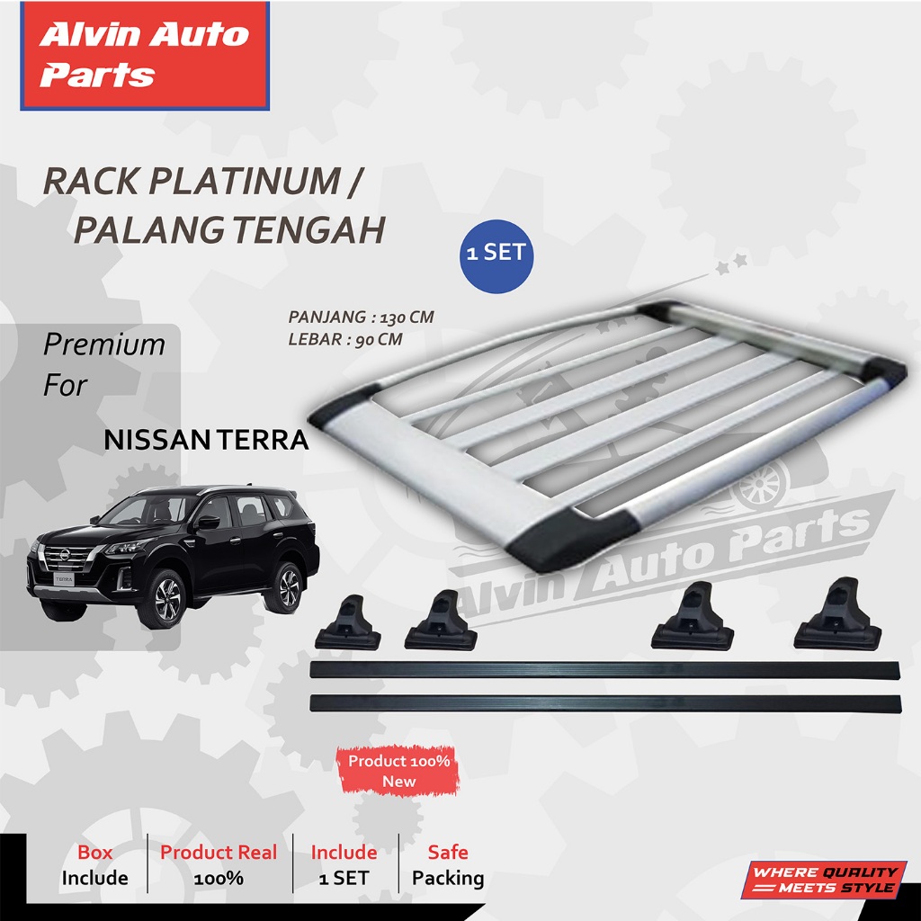 RACK ATAS NISSAN TERRA / BAGASI ATAS NISSAN TERRA /PALANG TENGAH NISSAN TERRA CROSS BAR NISSAN TERRA