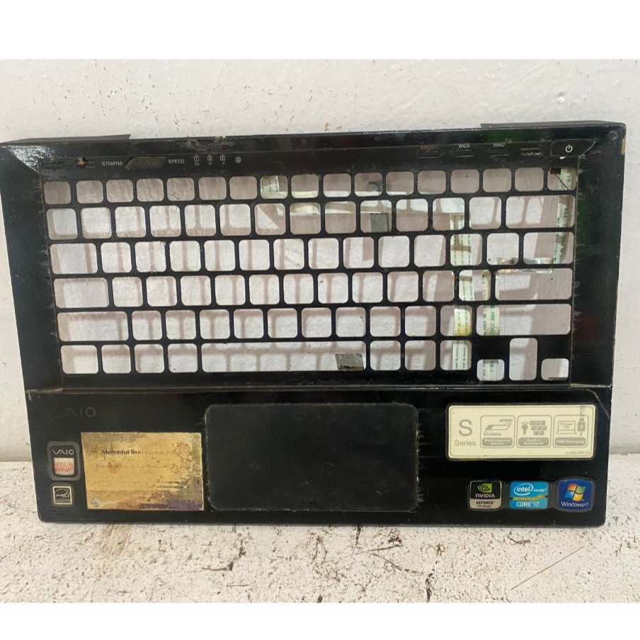 CASING CASE LAPTOP SONY VAIO SVS131A12W FRAME KEYBOARD - ercomp1