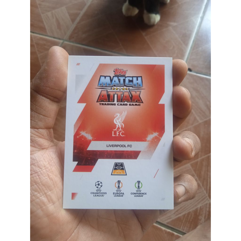 Kartu Bola Topps Match Attax Liverpool Jeremie Frimpong