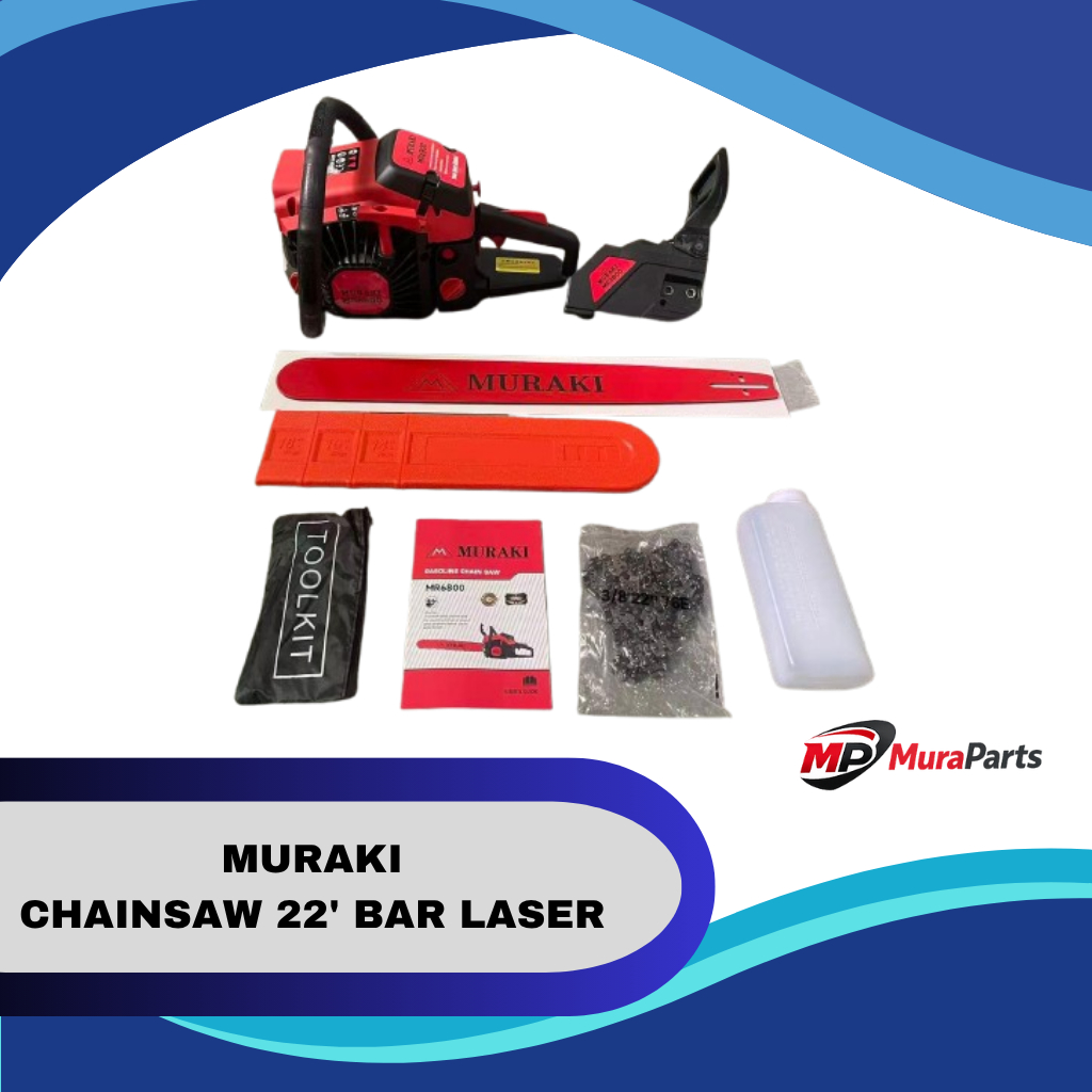 MURAKI CHAINSAW 22INCH BAR LASER