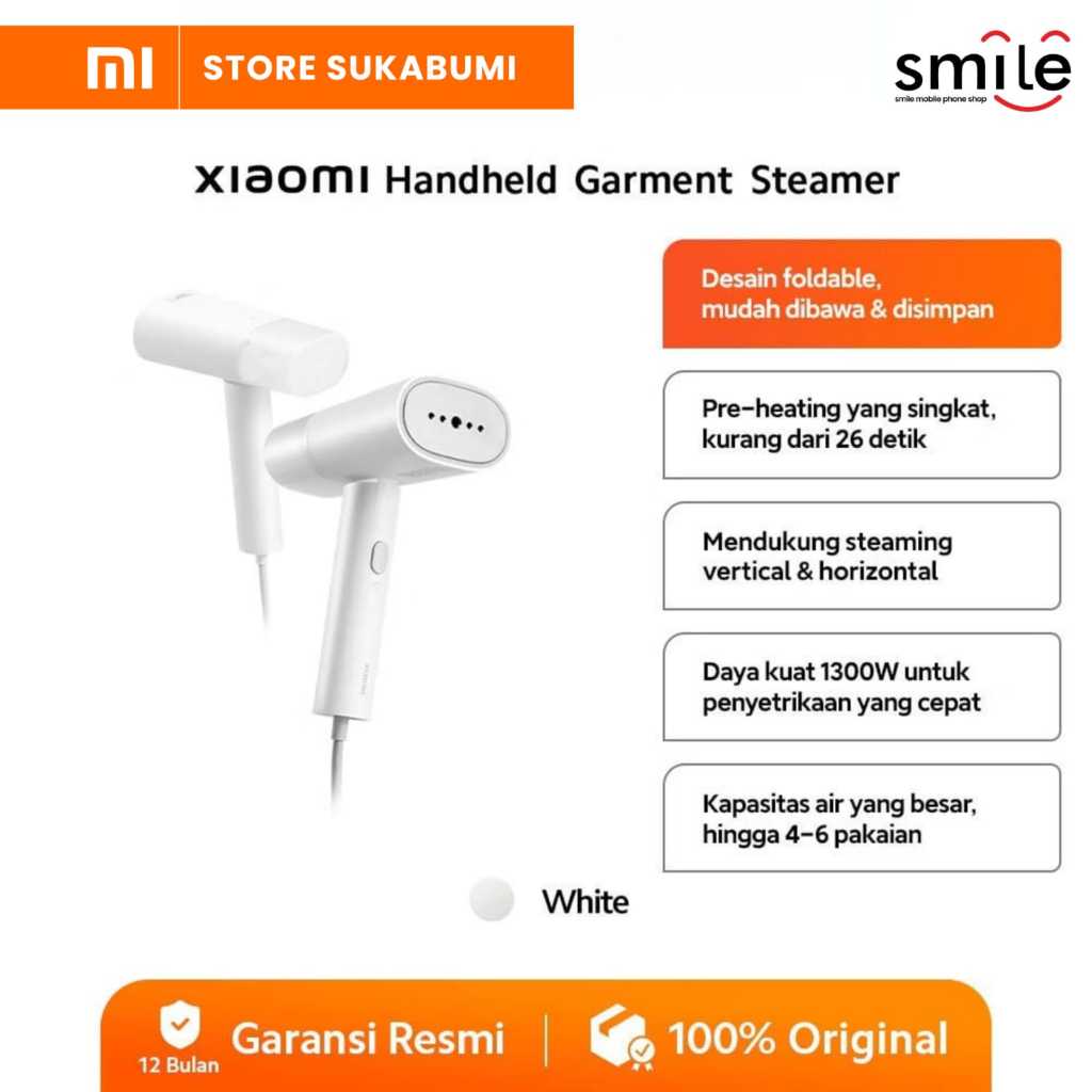 Xiaomi Handheld Garment Steamer