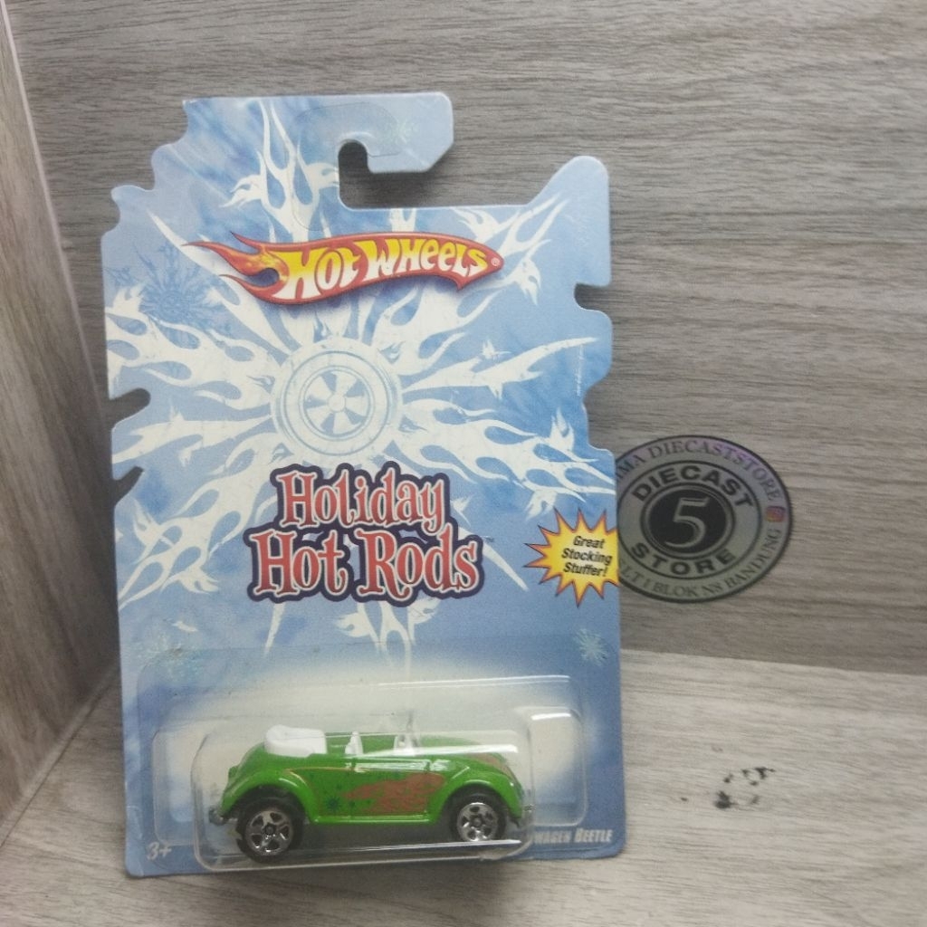Hot wheels holiday hot rodVw bug convertible