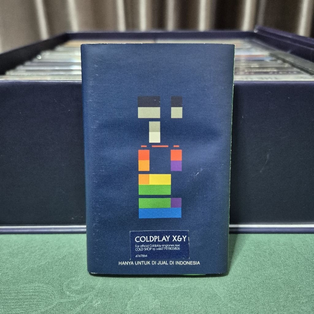 kaset pita coldplay - X & Y