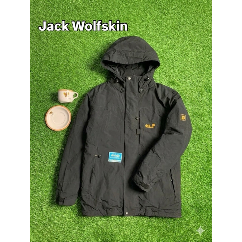 jaket outdoor jack wolfskin second original