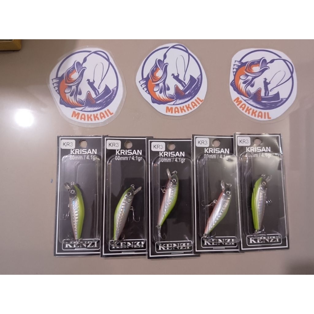 lure Kenzi Krisan minnow ultralight| 4.1 gram