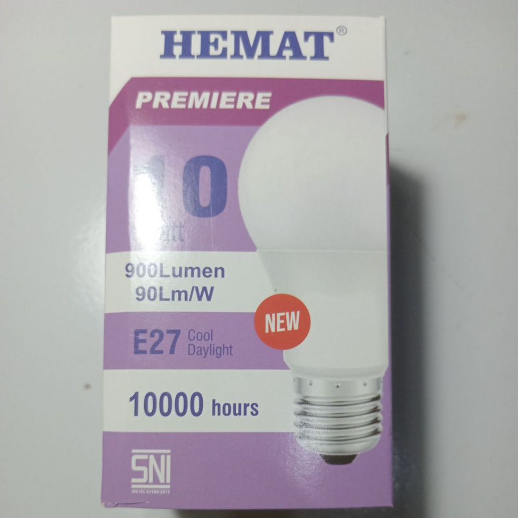 lampu LED hemat 10 WATT
